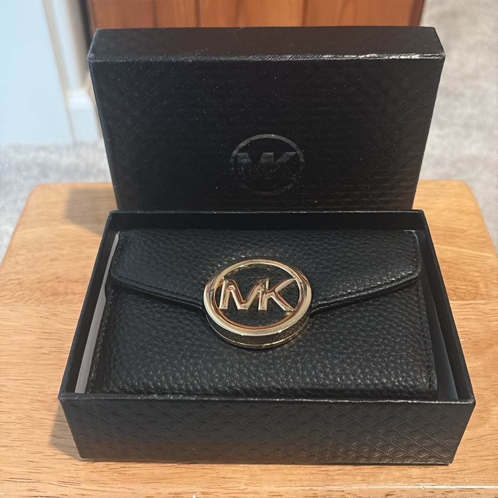 Michael Kors Black Leather Wallet